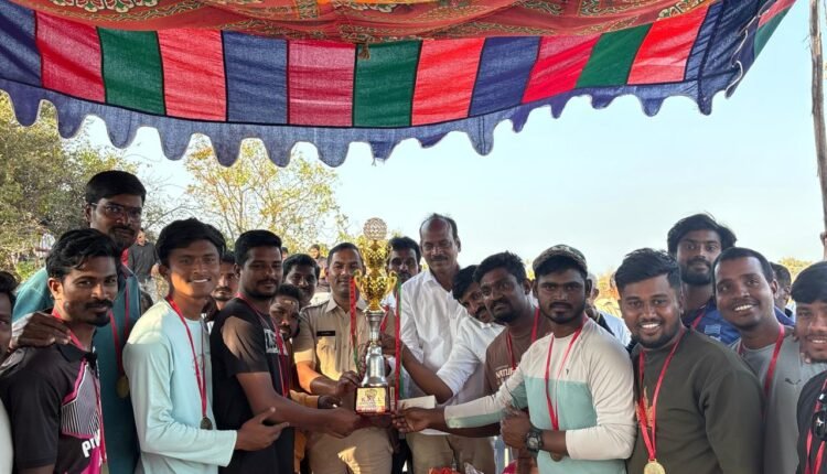 Cricket tournament concludes in Kothapalli