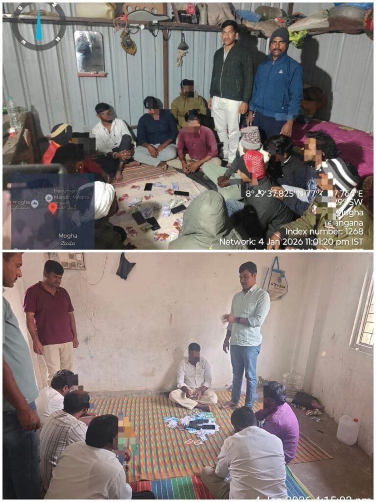 పేకాట రాయుళ్ల అరెస్ట్ 