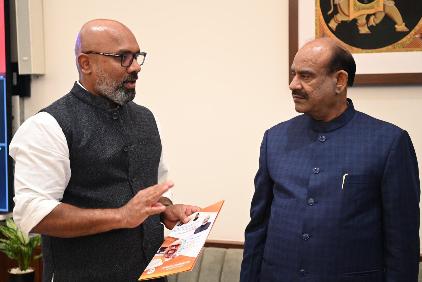MP Arvind as Team Leader of Ukraine Parliamentary Friendship Group