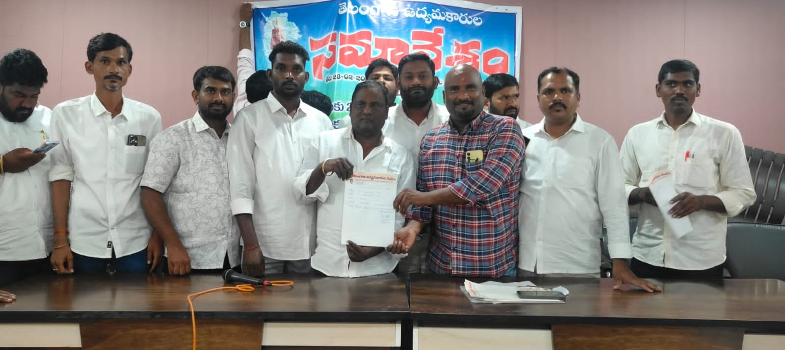 Endala Pradeep elected as Telangana Activists Association State President