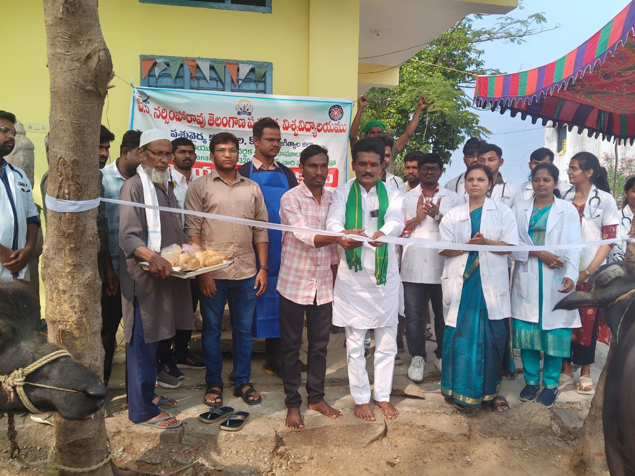 Veterinary camp begins