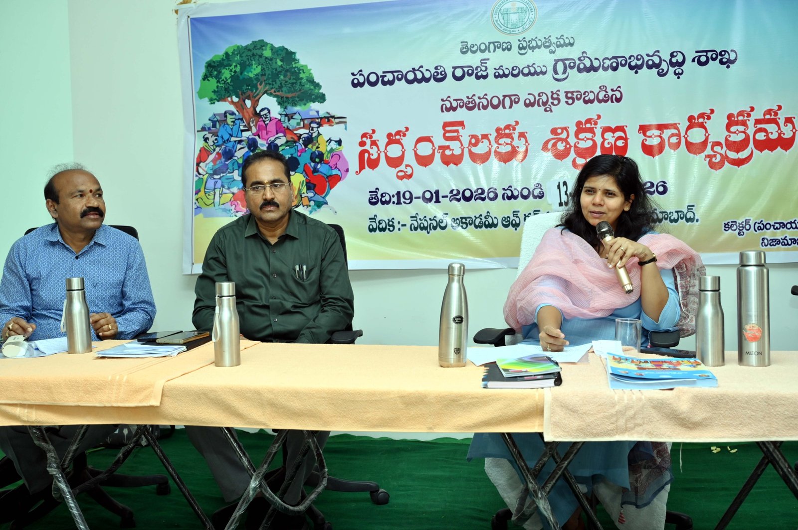 We should work with dedication for the all-round development of villages.