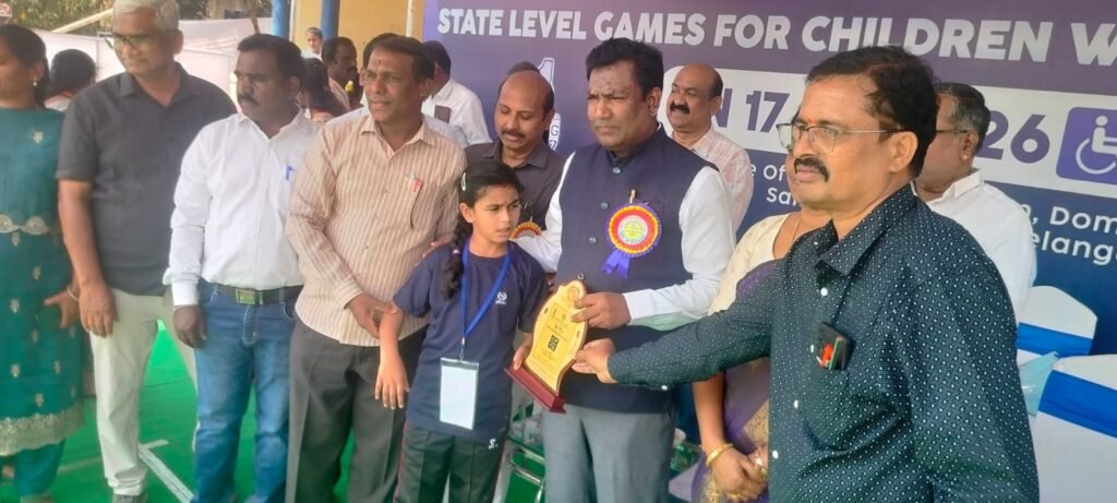 Nizamabad students excel in state-level sports day