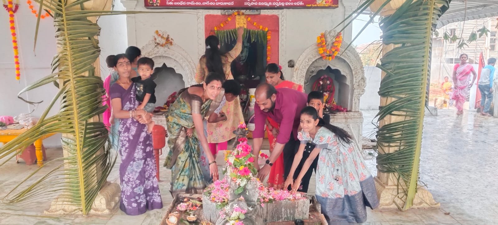 Special pujas at Veerabhadra Swamy Temple