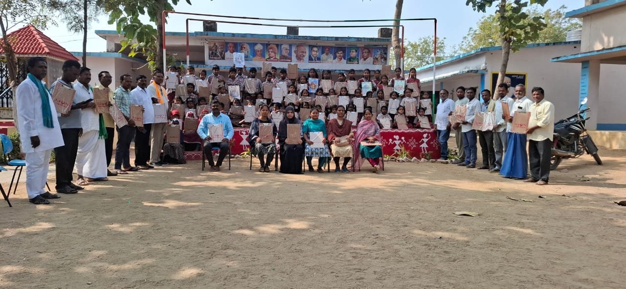 Distribution of exam papers to students