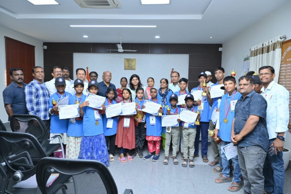 రాష్ట్రస్థాయి క్రీడల్లో నిజామాబాద్ జిల్లా “భవిత” విద్యార్థుల ప్రతిభ