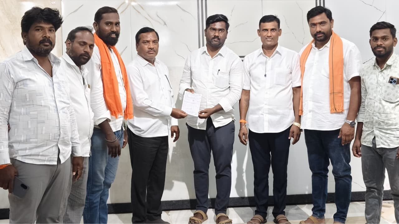 NRI Shashank donated granite and tiles to Beerappa temple