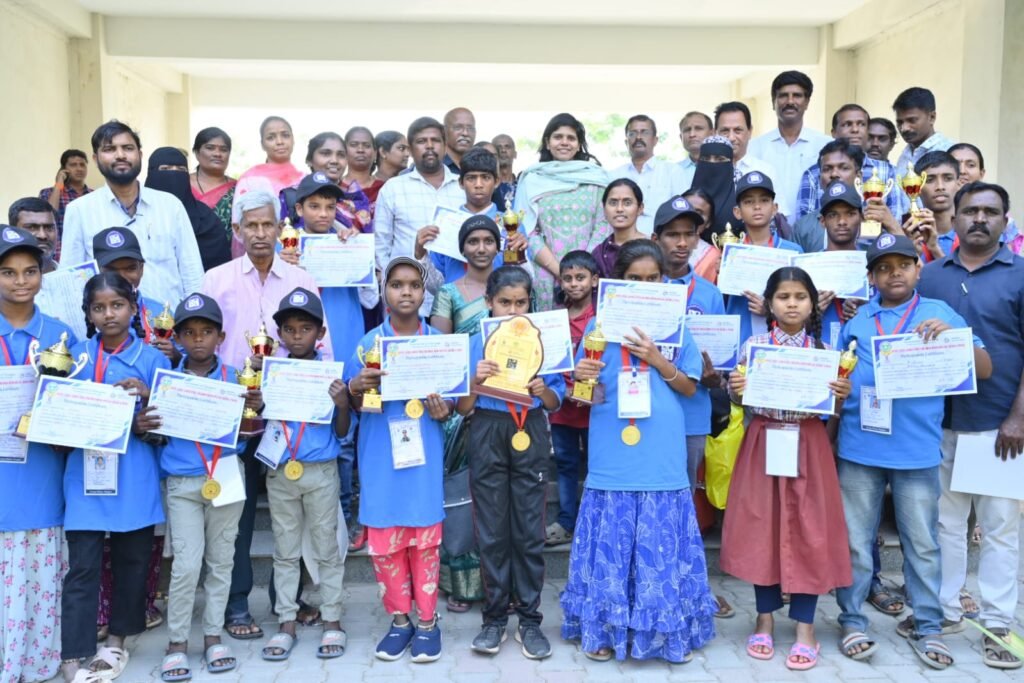 Talent of "future" students of Nizamabad district in state level sports