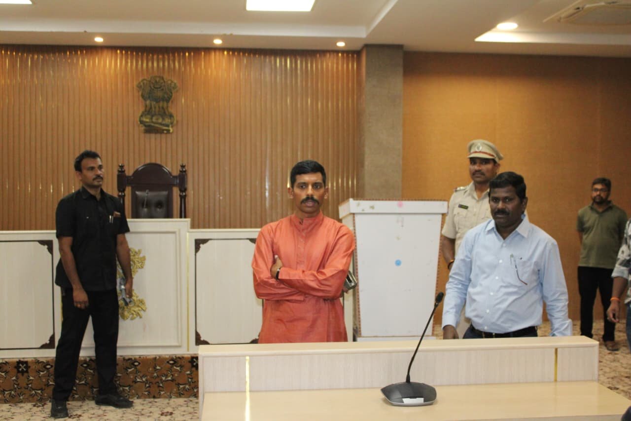 CP inspects security arrangements in Municipal Corporation