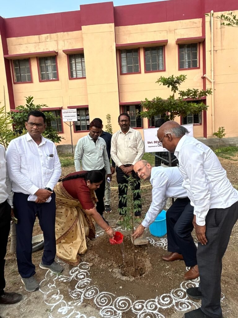 Inspection of PMSri implementation facilities at Nizamabad Kendriya Vidyalaya