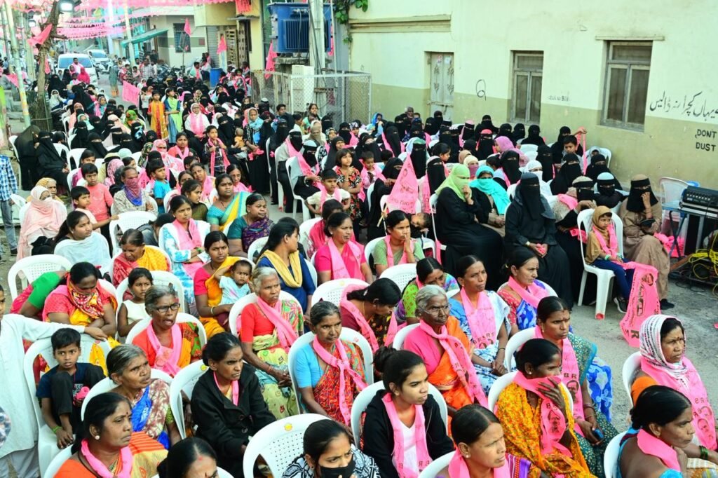 Only BRS has developed Nizamabad.