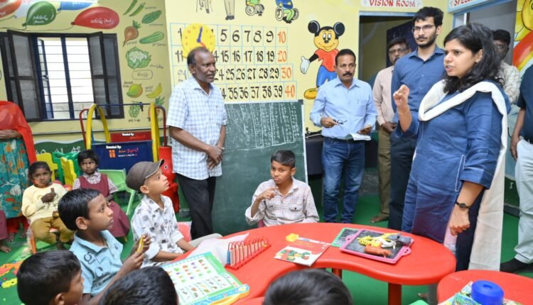 Collector visits future centers