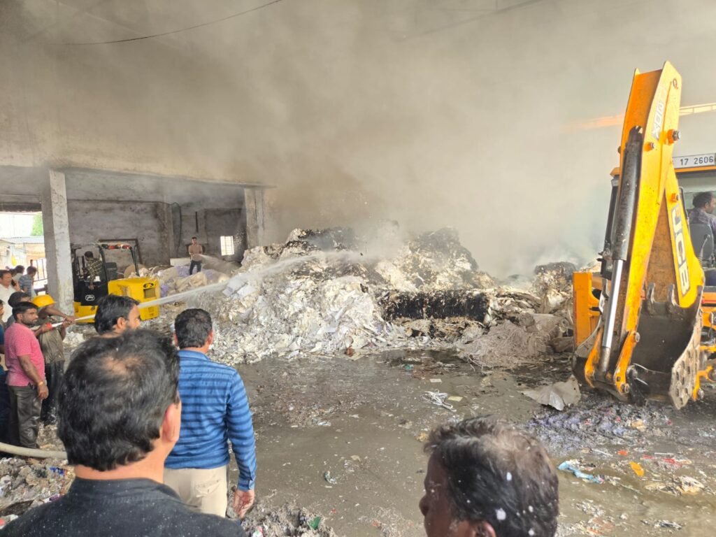 క్లాసిక్ పేపర్ మిల్లులో అగ్ని ప్రమాదం