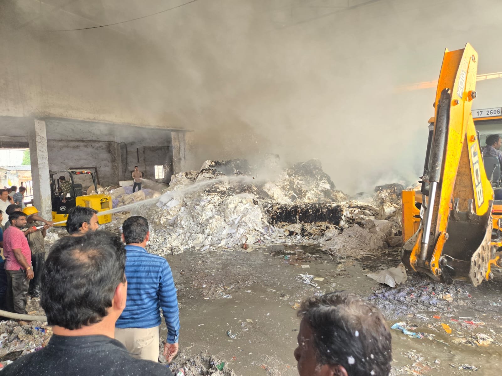 Fire at Classic Paper Mill
