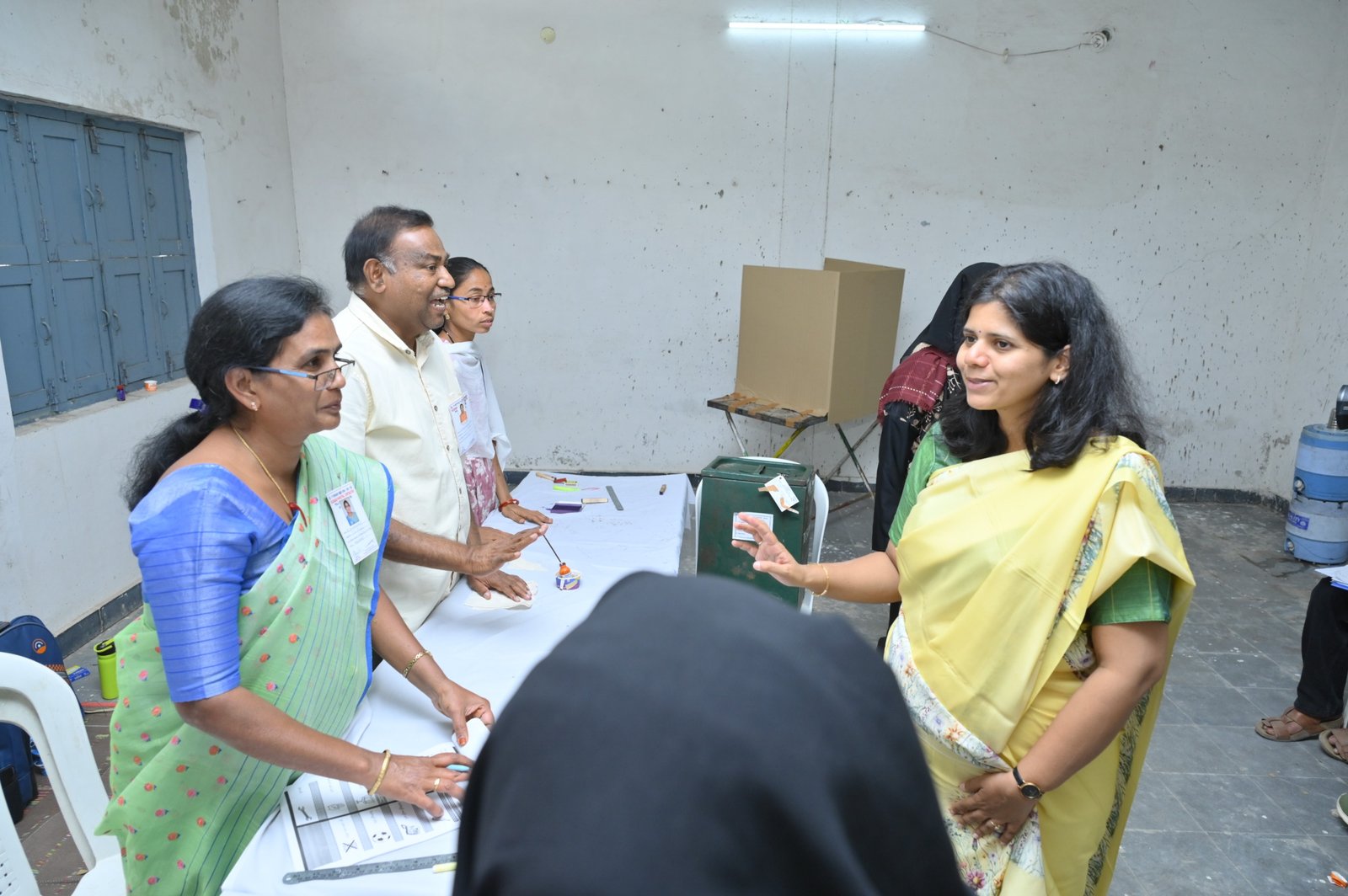 Municipal election polling peaceful in Nizamabad
