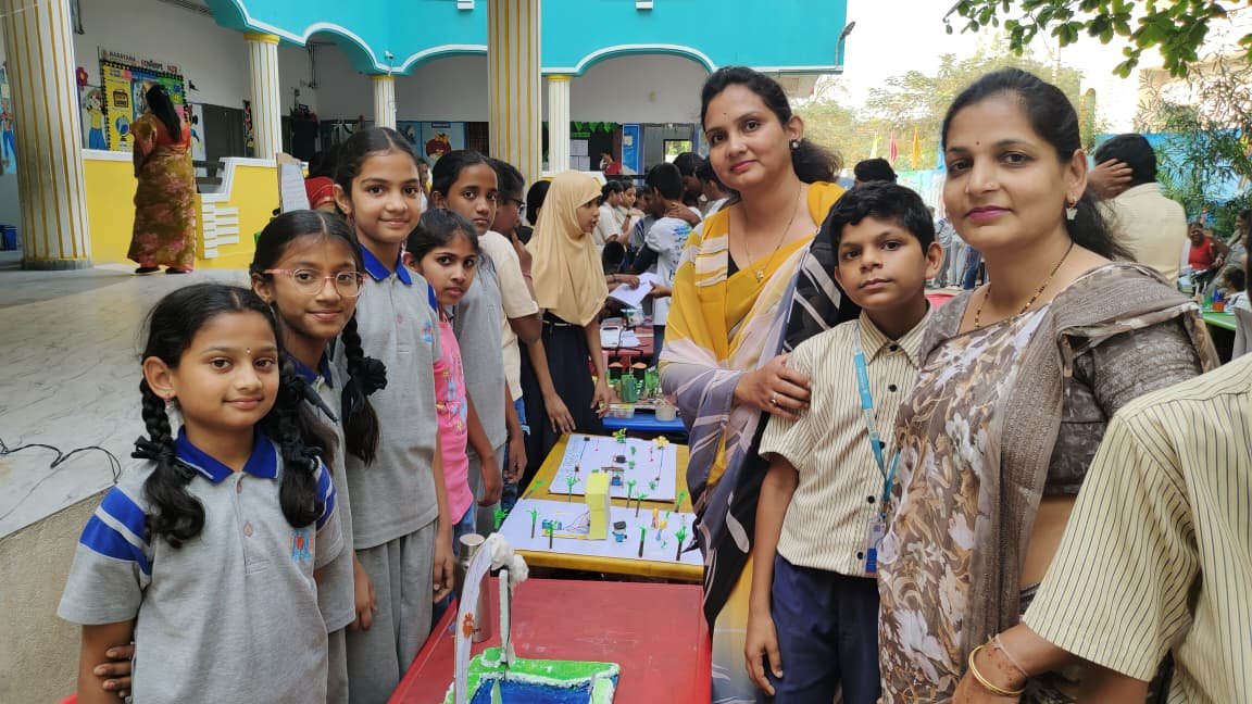 Science fair held with enthusiasm at Narayana School