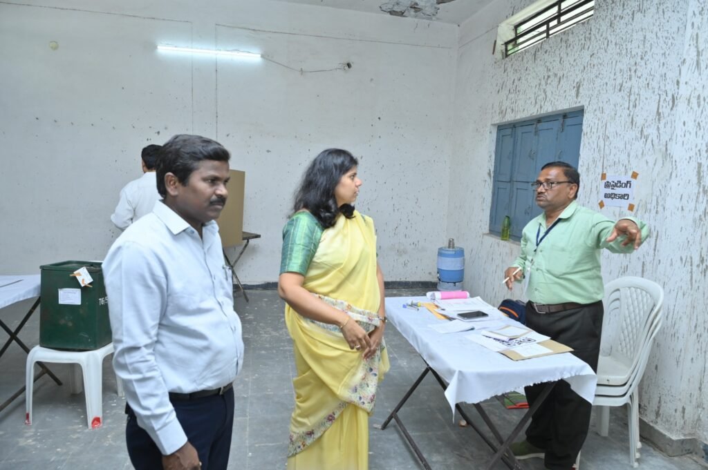 Municipal election polling peaceful in Nizamabad