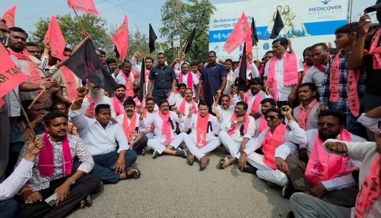 BRS angry over notices being served to KCR