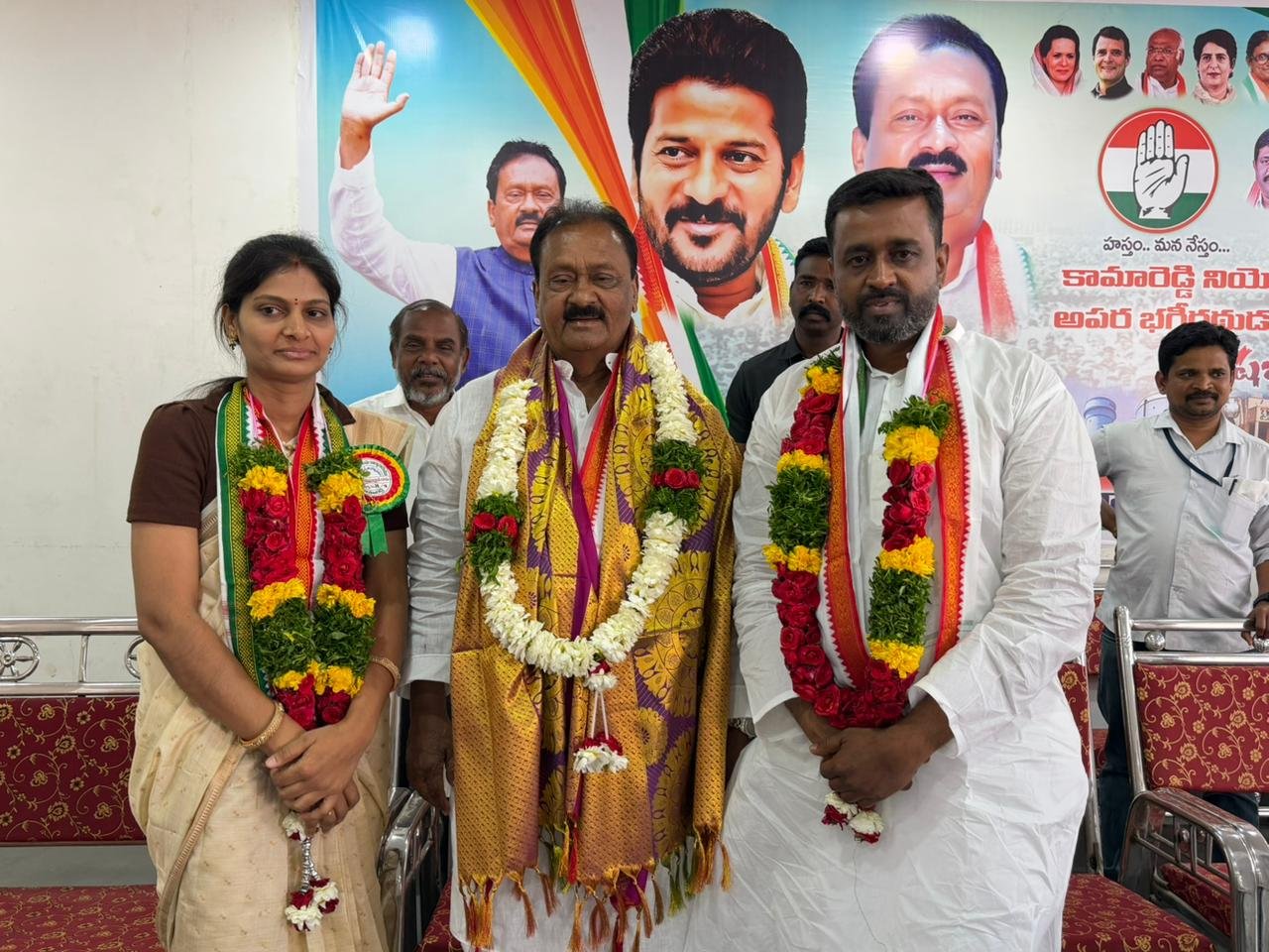 Kamareddy Municipality won by Congress
