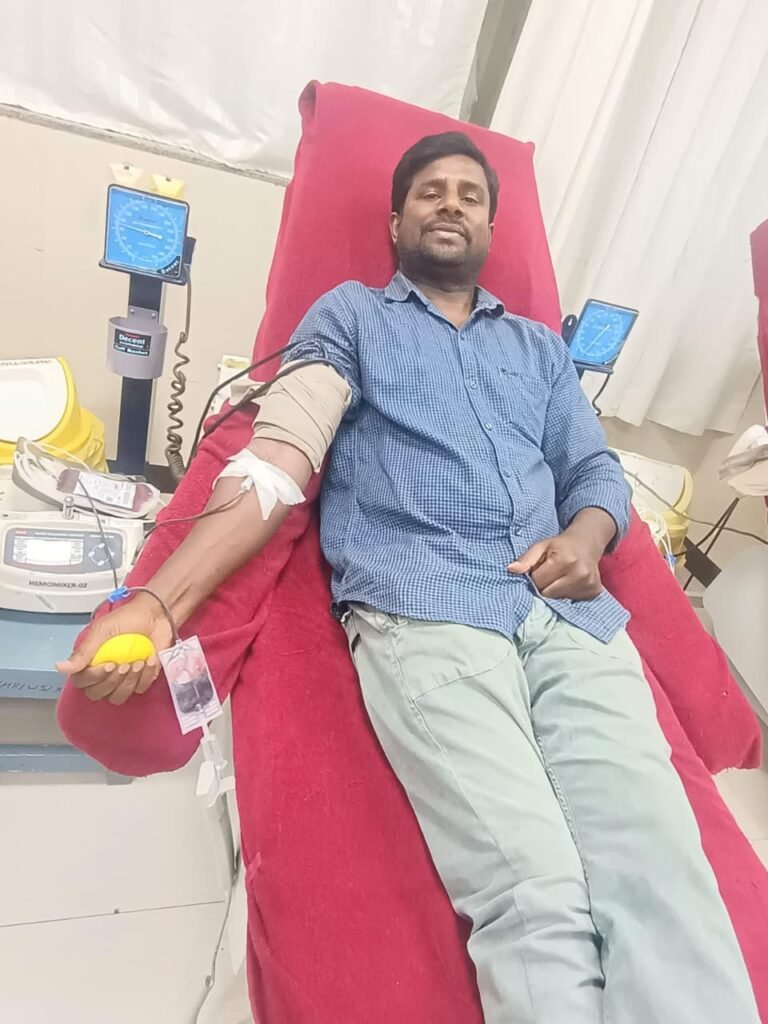 Three units of blood donated to a child for heart surgery