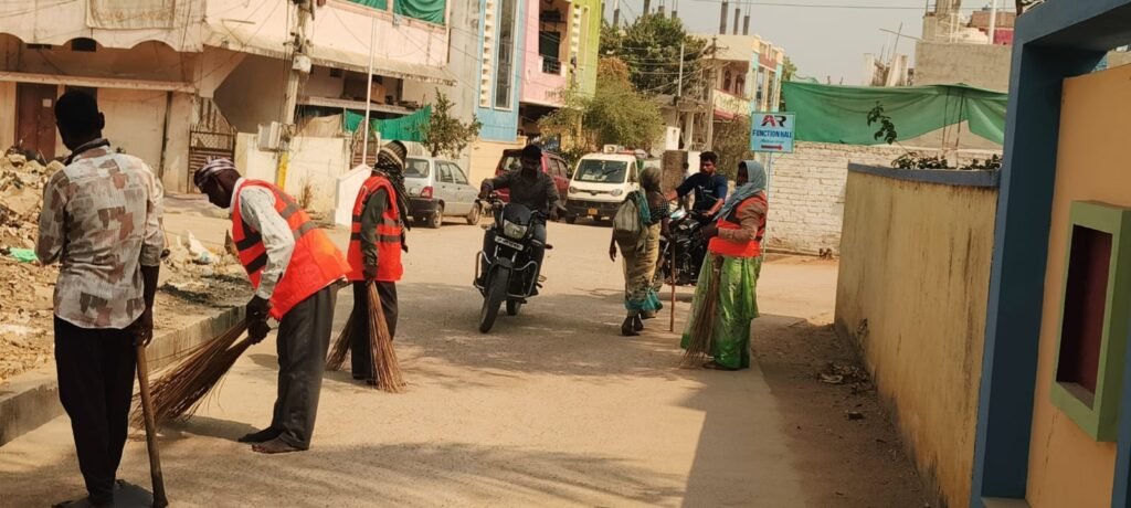 Sanitation work accelerated in Ward 1