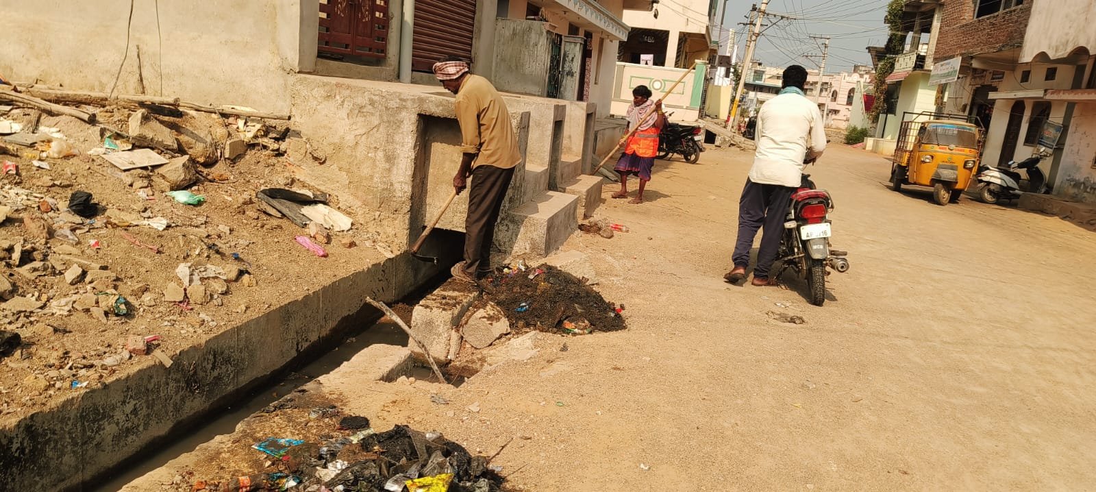 Sanitation work accelerated in Ward 1