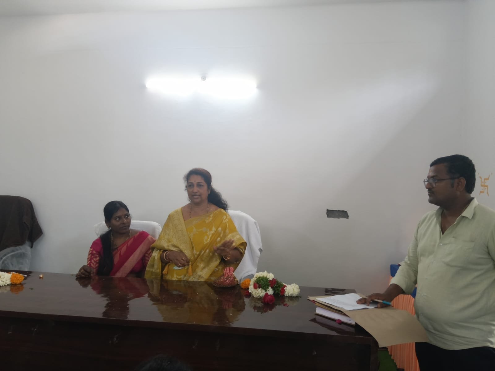 Inauguration ceremony of Bichkunda Municipality temporary building