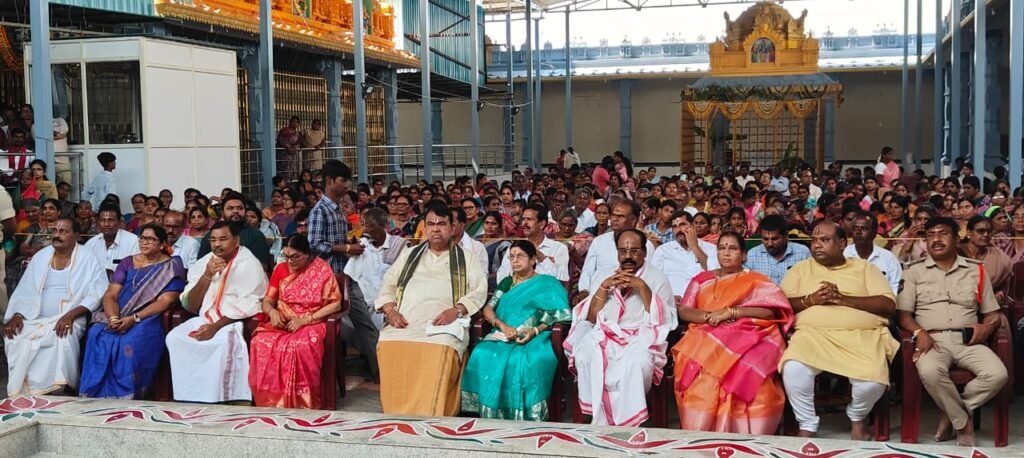 The Brahmotsavams of Lord Venkateswara along with Lakshmi Goda have concluded.