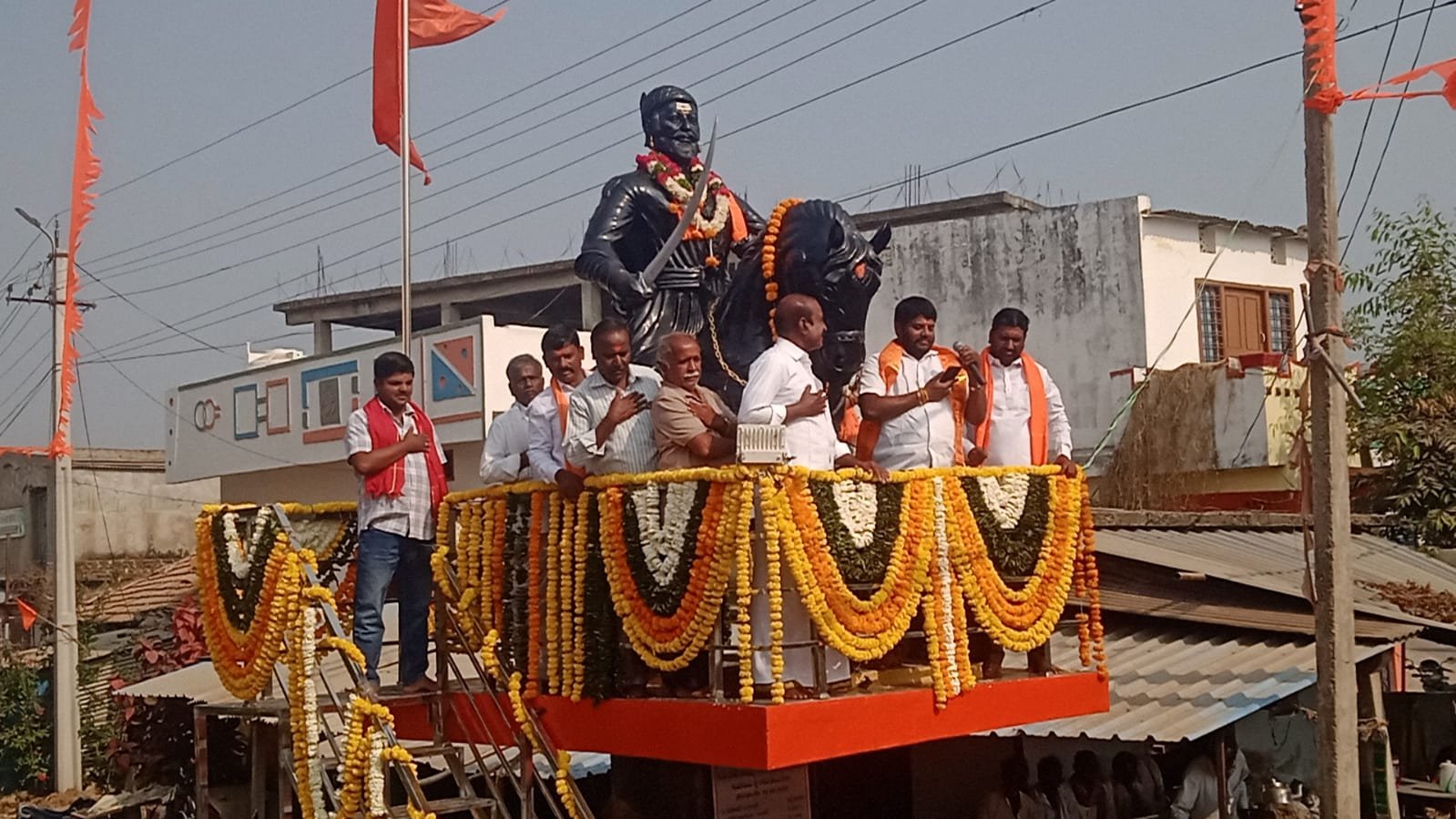 Chhatrapati Shivaji Maharaj Jayanti celebrated in Konapur