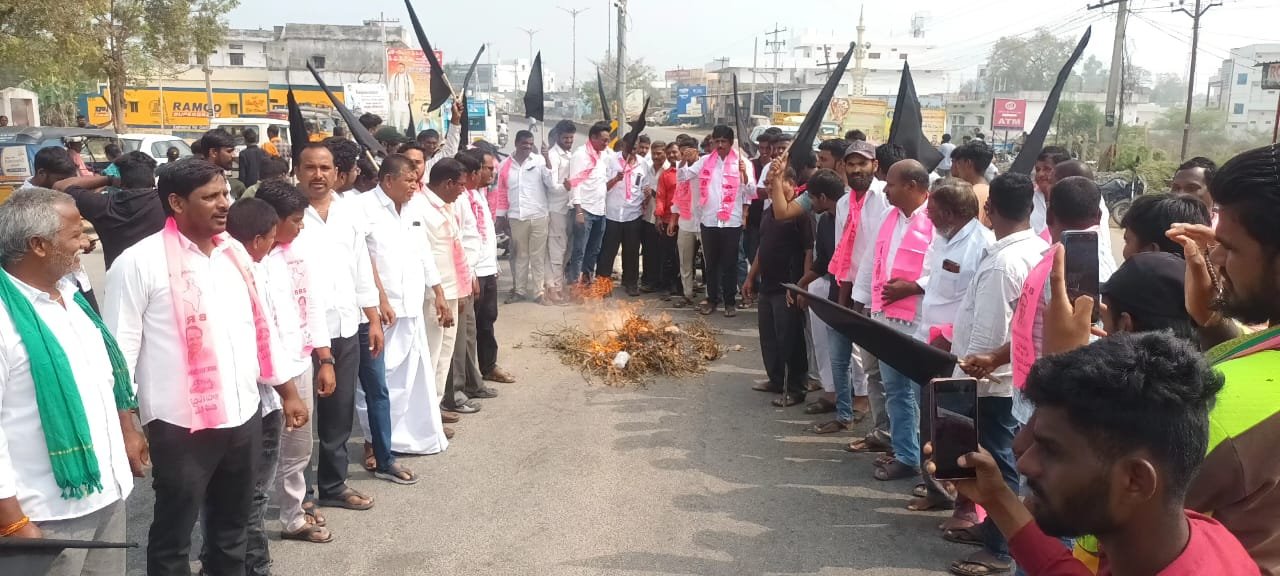 CM Revanth Reddy's effigy burnt