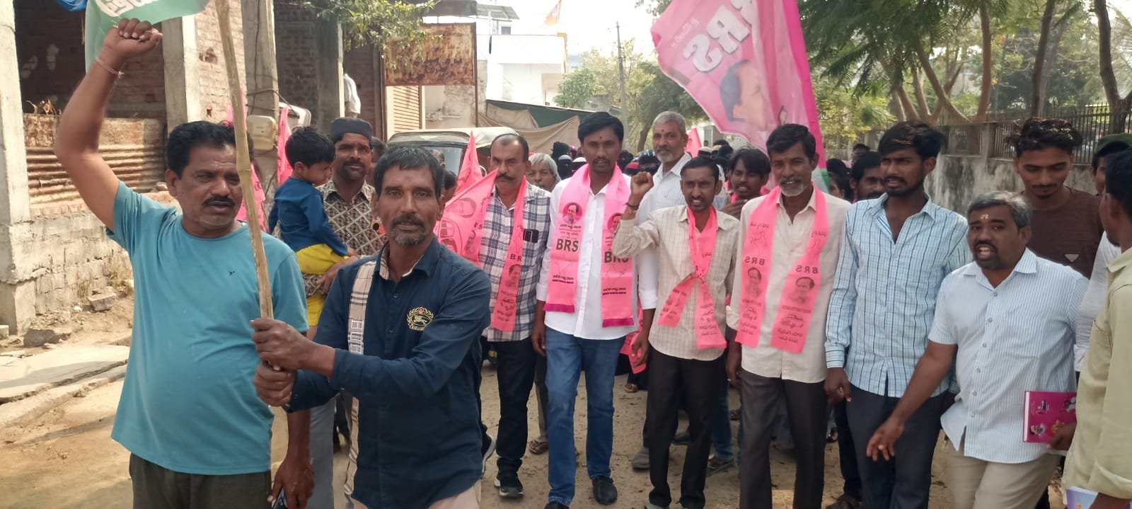BRS candidate Hari Shankar's extensive campaign in Ward 16