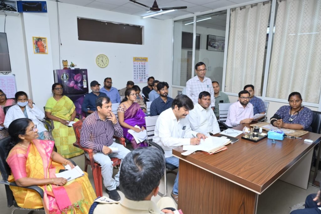 MLA, Collector, CP visited Government General Hospital