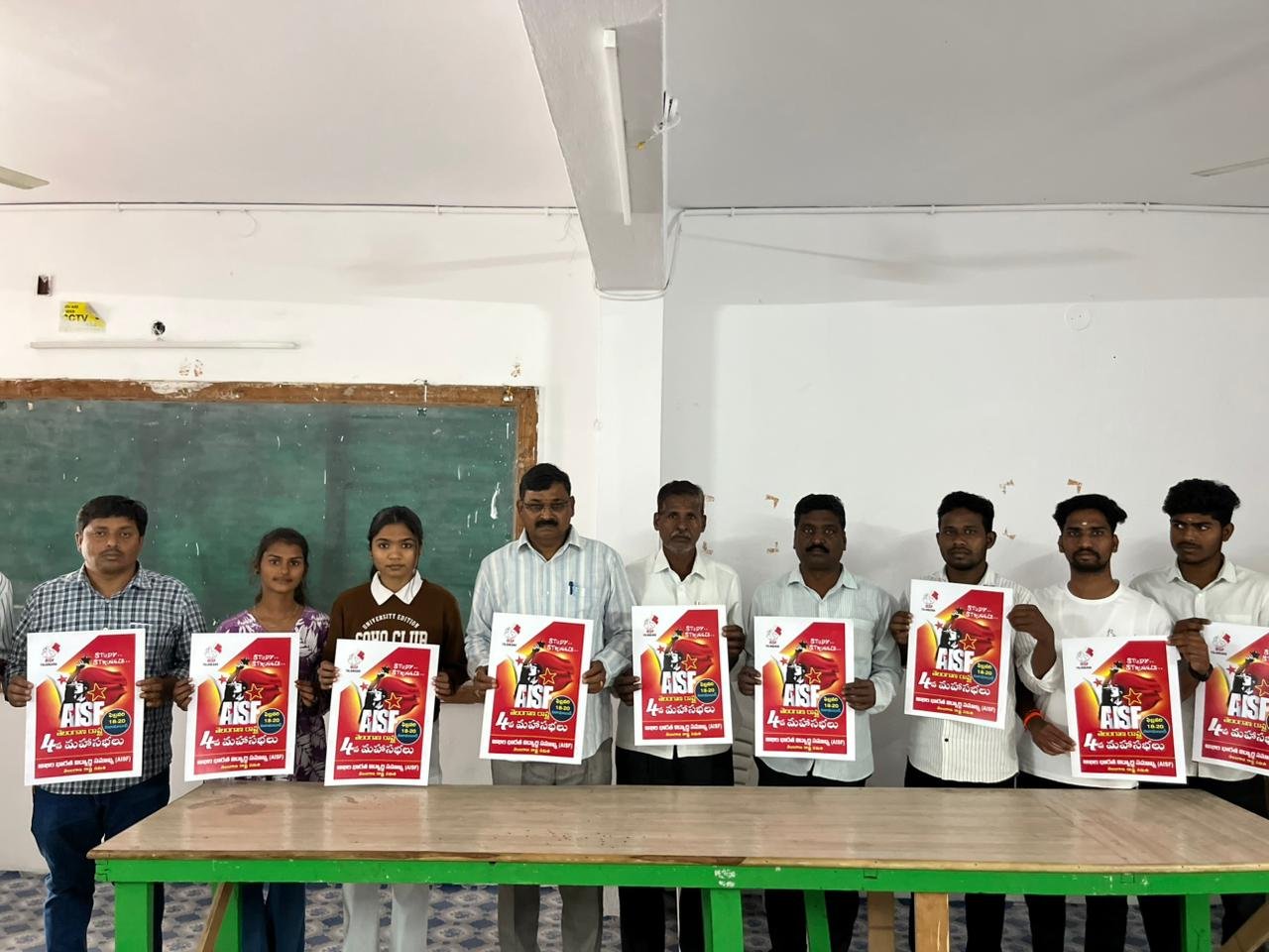 AISF is agitating for students.