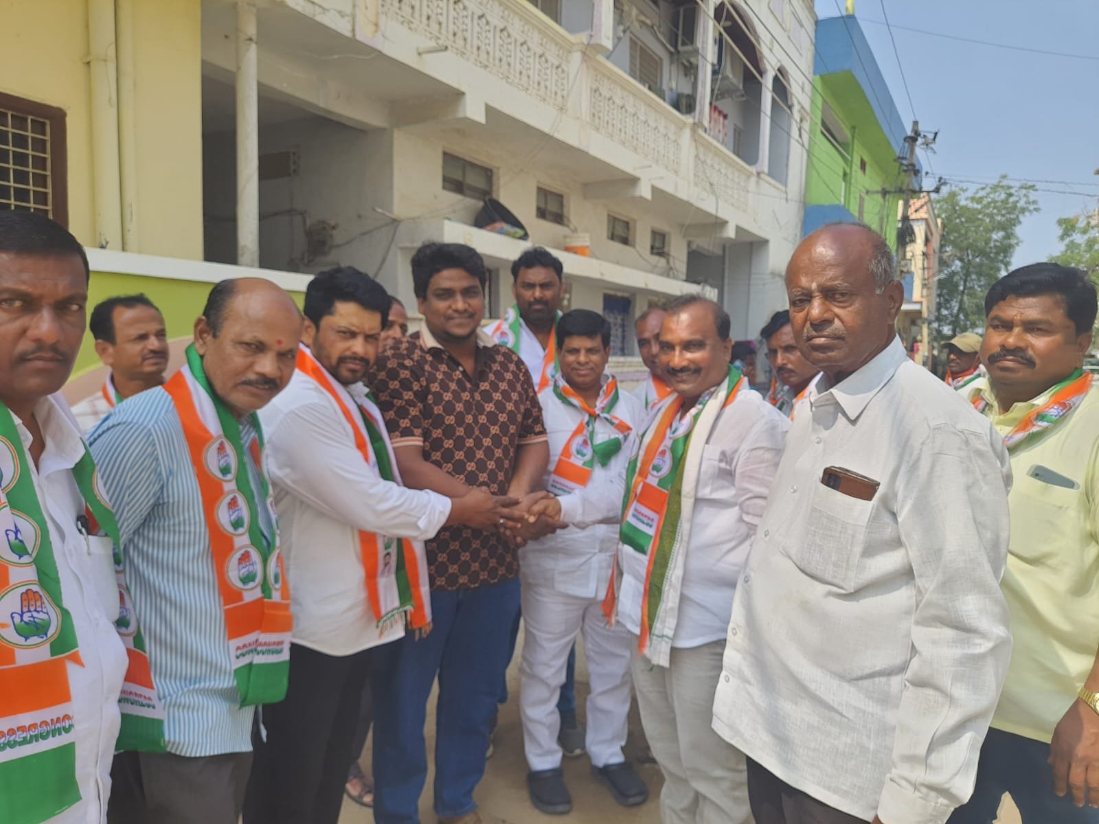 Congress candidate Abdul Khalek campaigns door-to-door in Ward 13