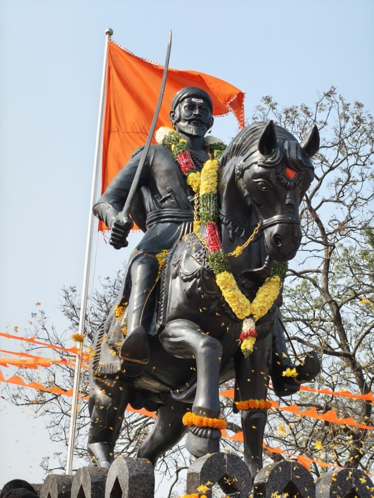 Chhatrapati Shivaji statue unveiled in Gunde Nemli village