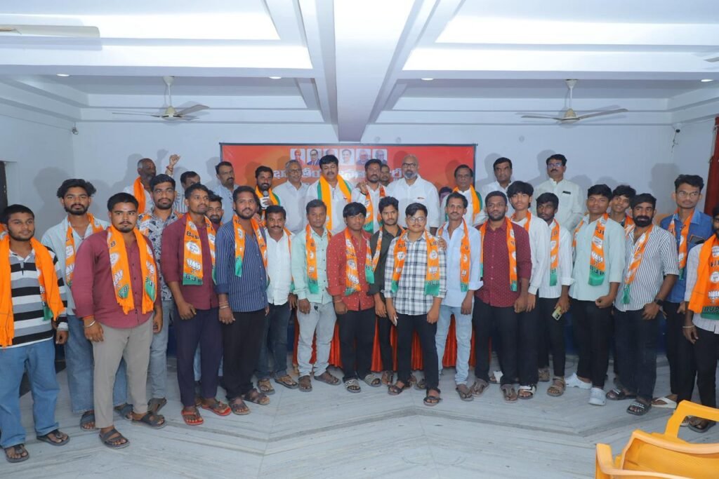 Young leader Raj Ganesh joins BJP