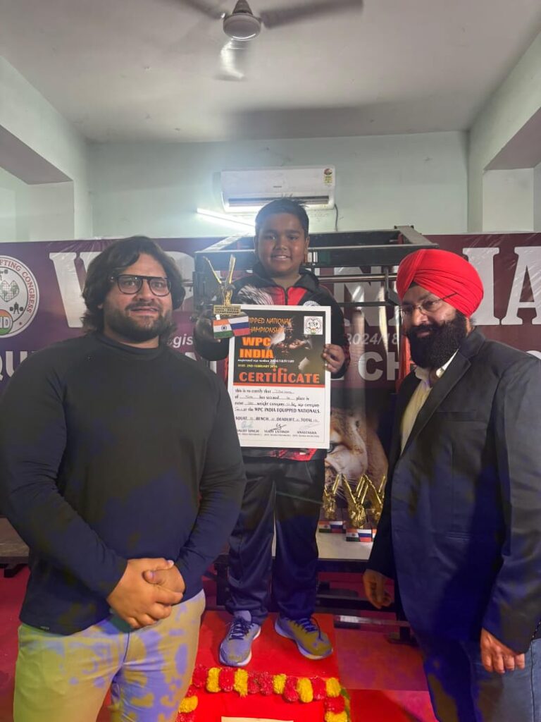 Ghanraj wins gold at World Powerlifting