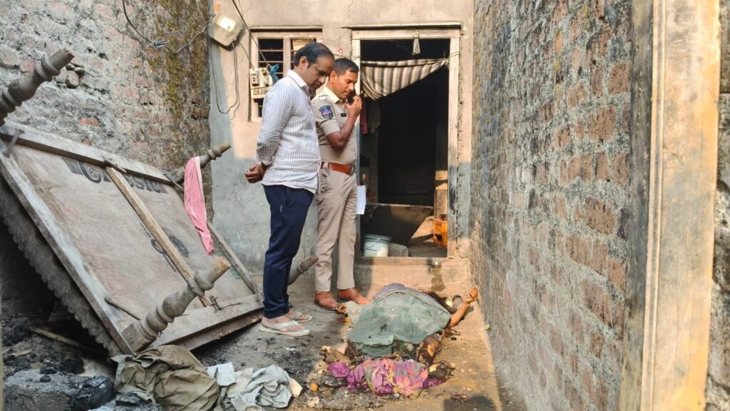 తల్లిని చంపిన కసాయి కొడుకు