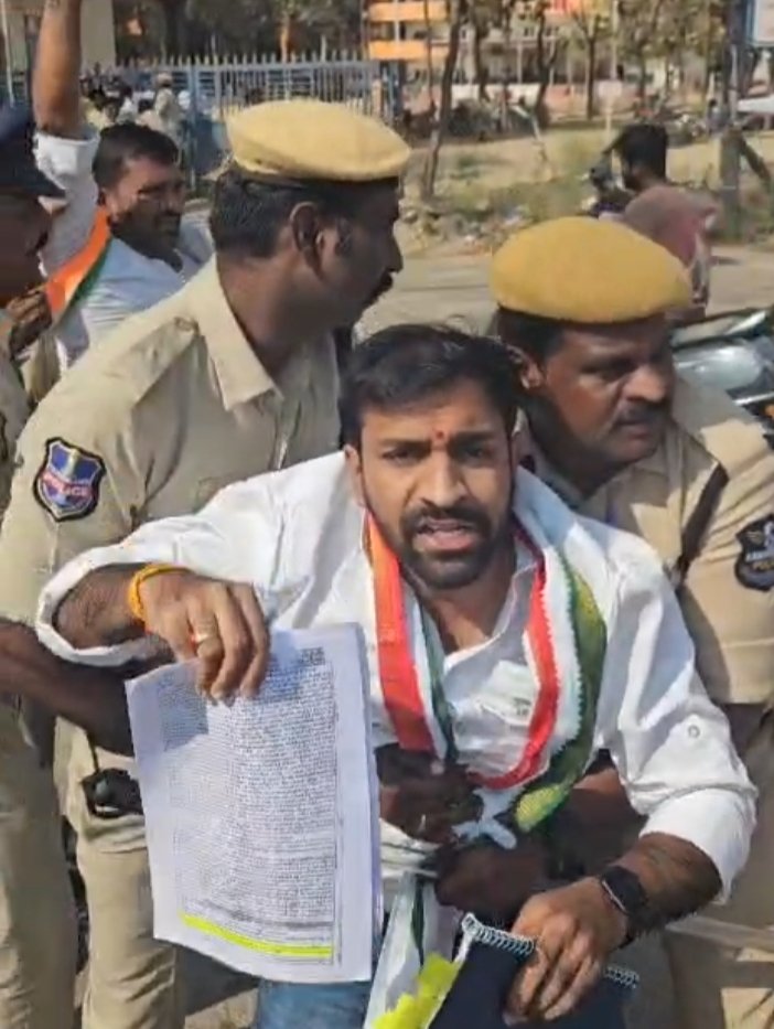 High tension in Kamareddy