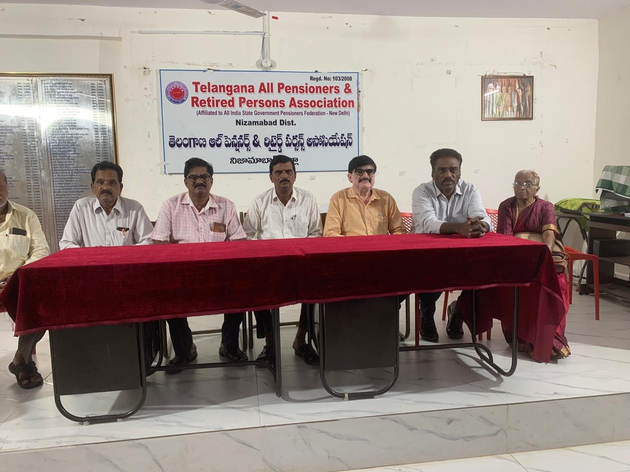 National Executive Meetings of State Government Pensioners on July 6 and 7