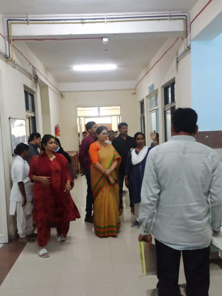 మాతా శిశు సంక్షేమ ఆసుపత్రిలో ఆకస్మిక తనిఖీ