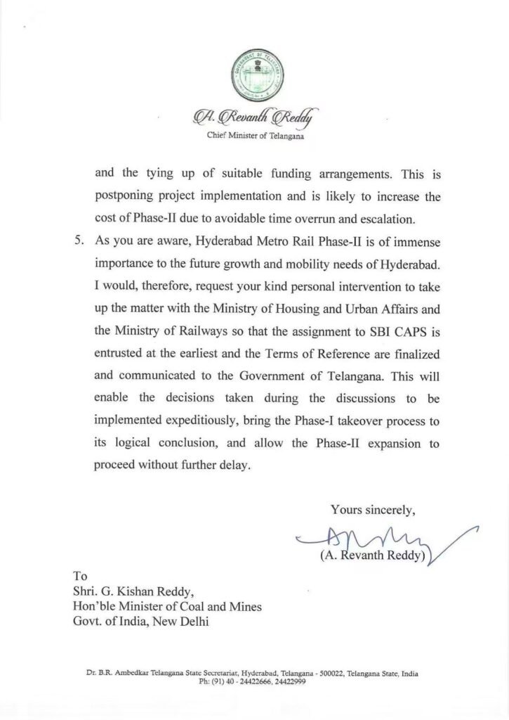 CM writes letters to Union Ministers