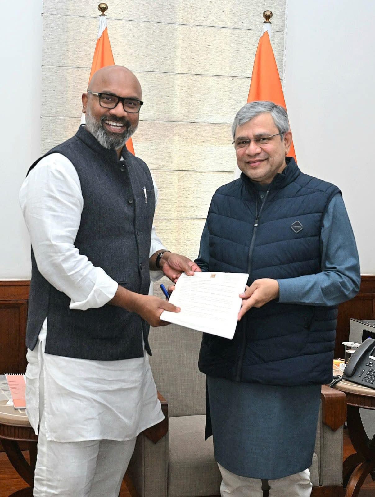 Approvals must be granted for railway projects.