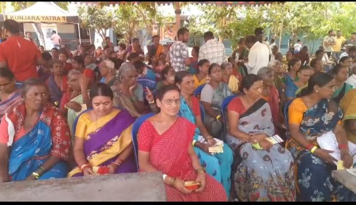 Free medical camp in Gannaram