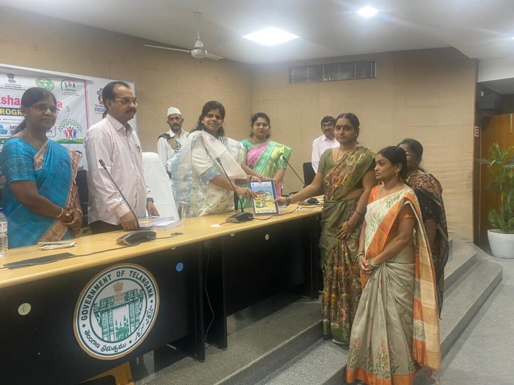 Nizamabad must be transformed into a district with 100% literacy.