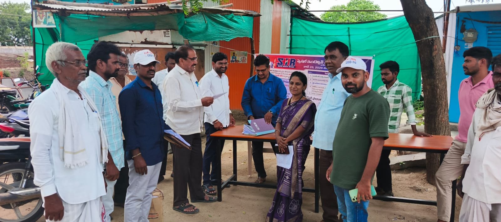 Special comprehensive electoral roll survey in Jukkal