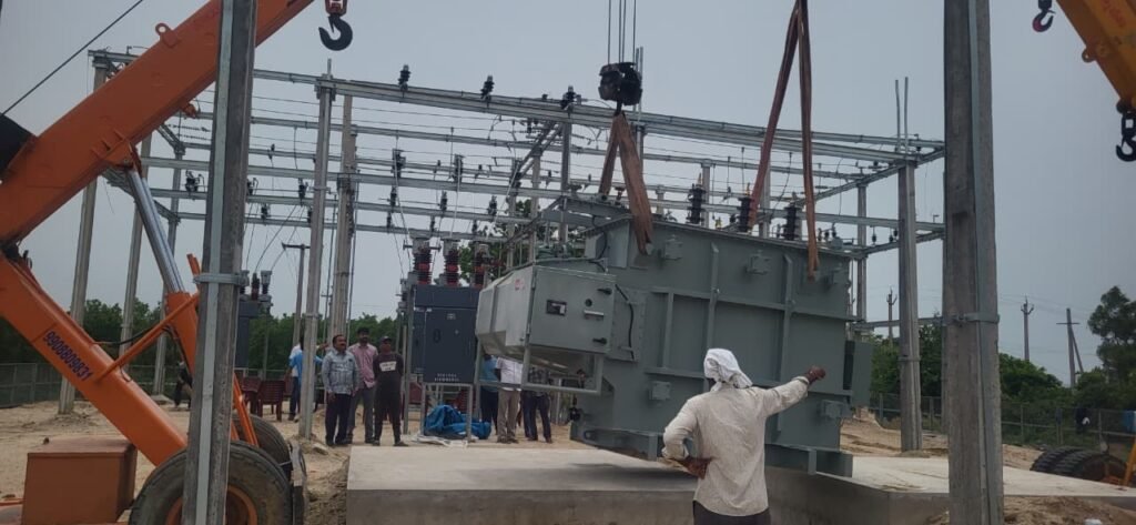 Work on the new electricity substation in Rahat Nagar accelerated.