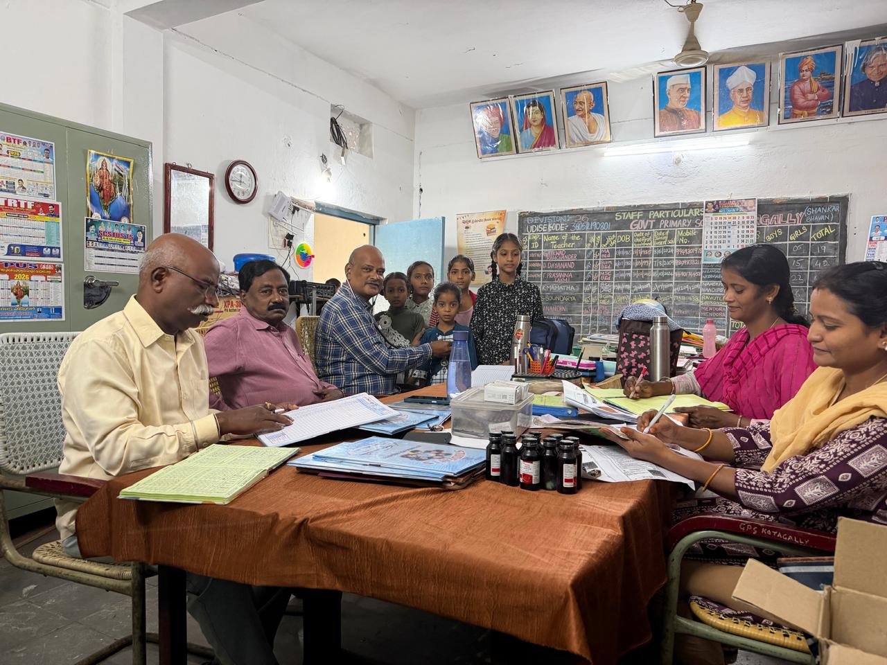 Health check-ups for students under RBSK
