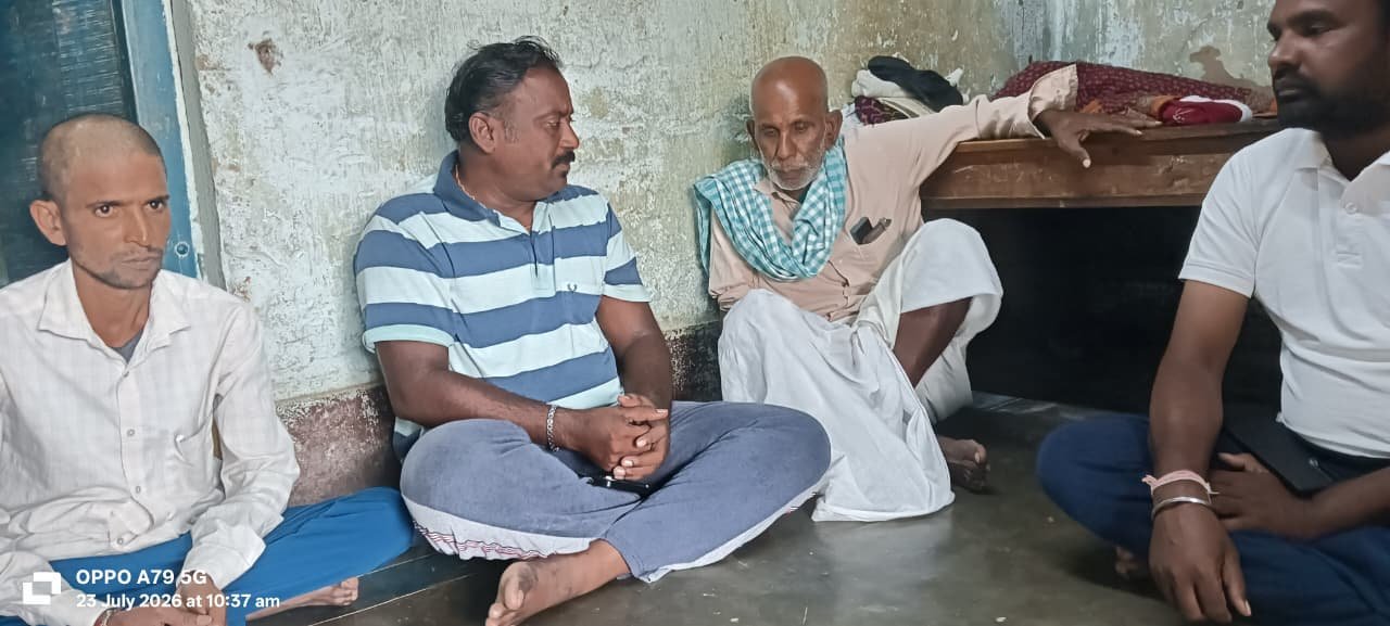 Congress party stands by the affected family.