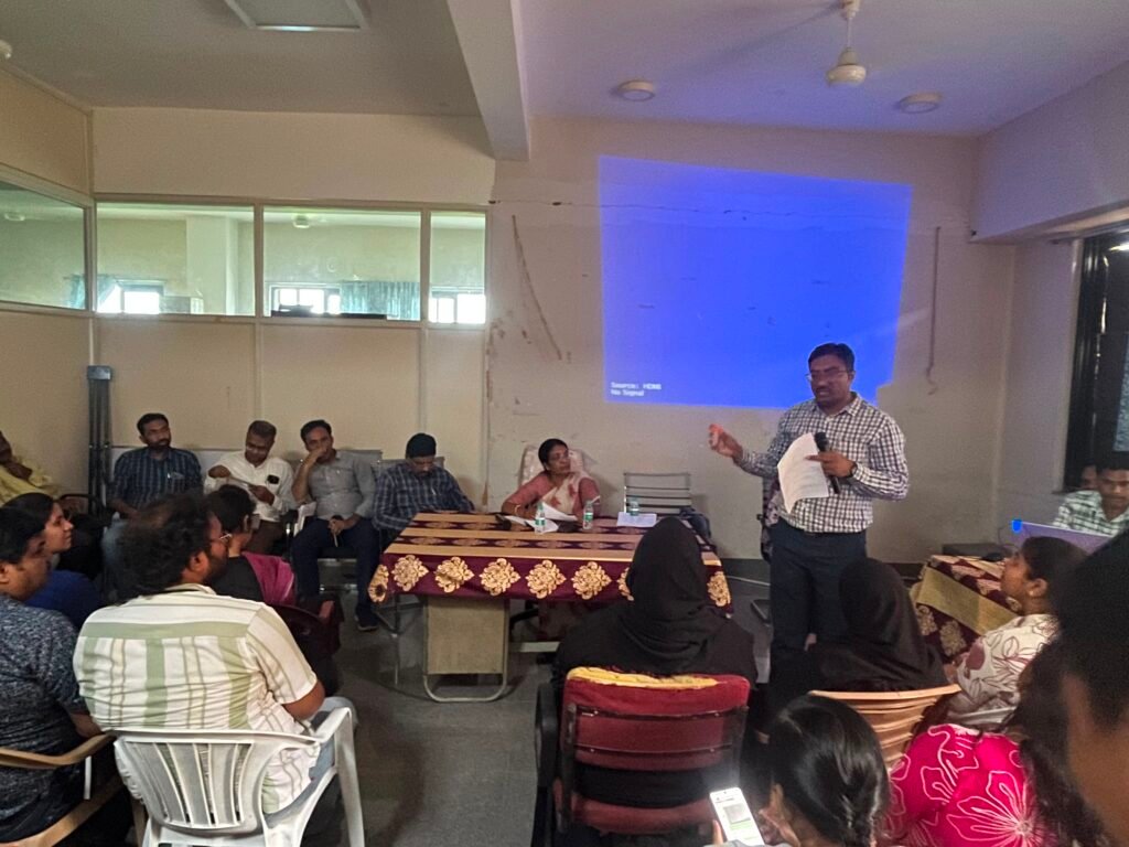 District-level training on vaccine-preventable diseases
